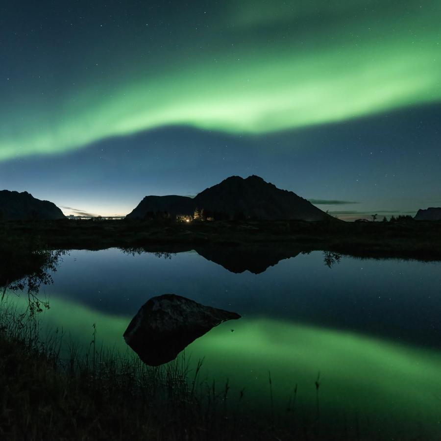 New! Luxury Cabin In Beautiful Lofoten Kleppstad Ngoại thất bức ảnh
