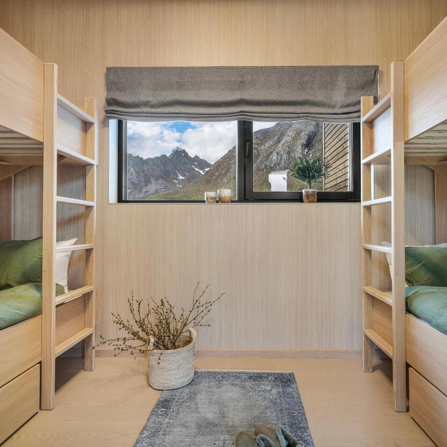 New! Luxury Cabin In Beautiful Lofoten Kleppstad Ngoại thất bức ảnh