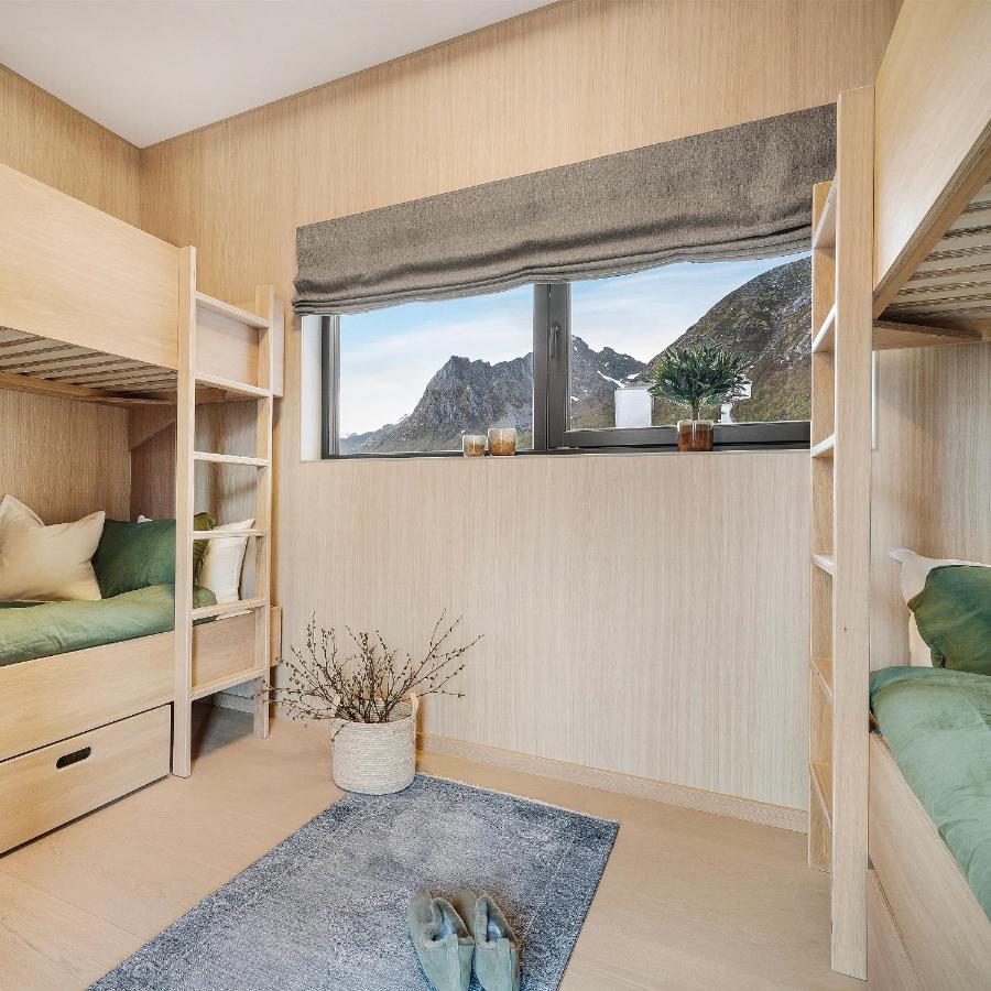 New! Luxury Cabin In Beautiful Lofoten Kleppstad Ngoại thất bức ảnh